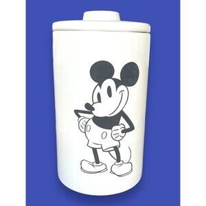 Disney Classic Mickey Mouse Cookie Jar Food Kitchen Canister Vintage Style New